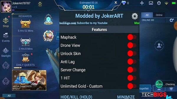 Joker Art Mod ML Mod APK 1.5.88 (Mobile Legends Joker Mod)